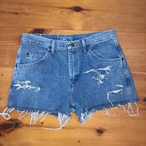 Wrangler jean shorts